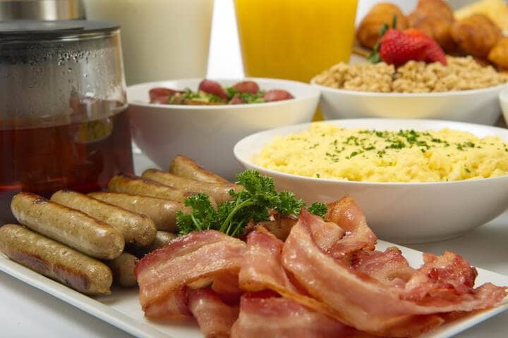 Breakfast buffet